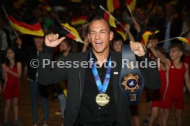 Empfang Ringer Weltmeister Frank Stäbler TSV Musberg