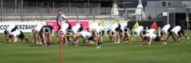 DFB Deutschland Training in Stuttgart